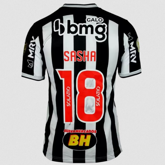 Sasha s Atlético Mineiro Signed Match Worn Shirt CharityStars