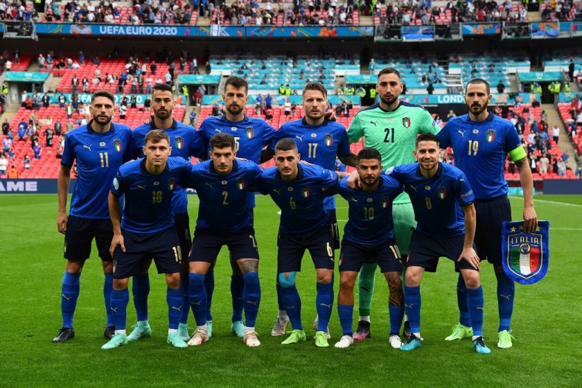 Donnarumma S Match Shirt Italy Austria 2021 CharityStars