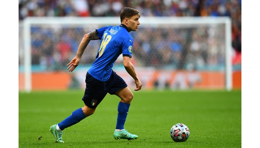 Barella S Match Shirt Italy Spain Charitystars