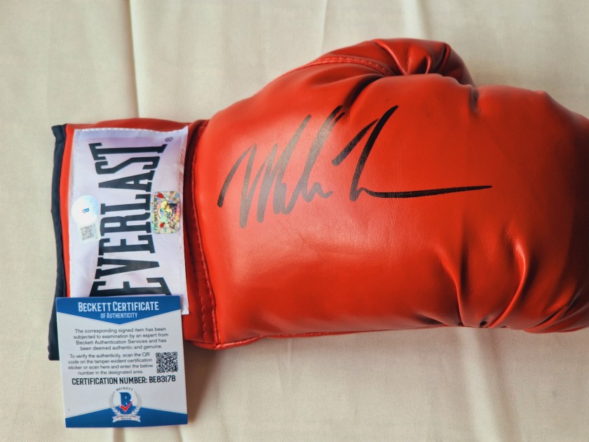 Guantone Everlast Autografato Da Mike Tyson Charitystars