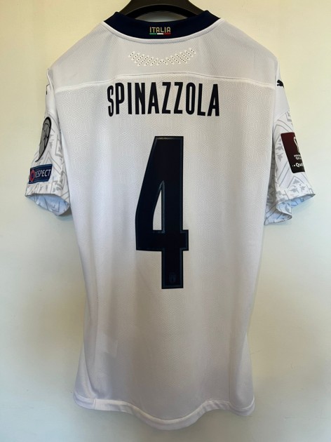 Spinazzola S Match Shirt Lithuania Italy Charitystars