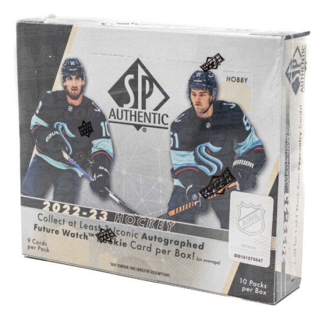 Upper Deck Sp Authentic Hockey Hobby Box Charitystars