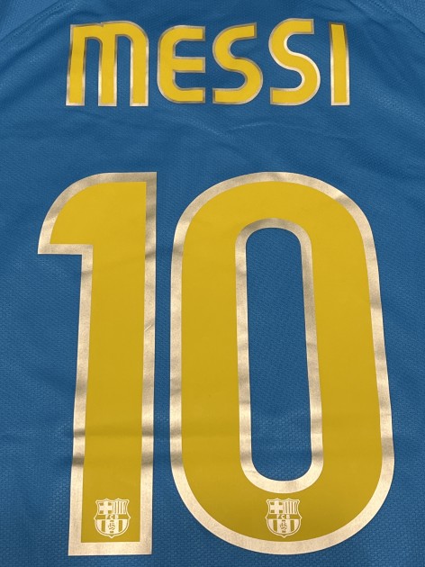 Lionel Messi S Fc Barcelona Issued Shirt Vs Shakhtar Donetsk