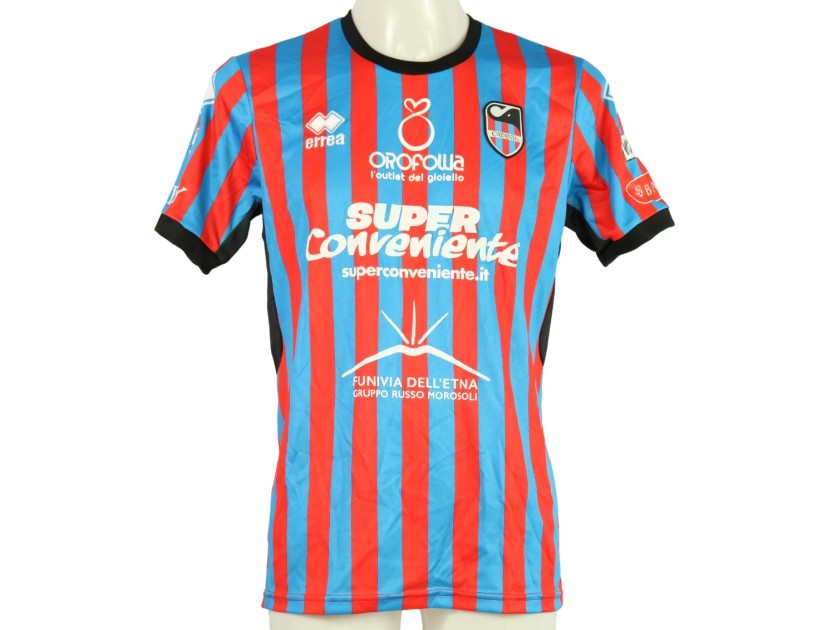 Chiarella S Unwashed Signed Shirt Catania Vs Sorrento Charitystars