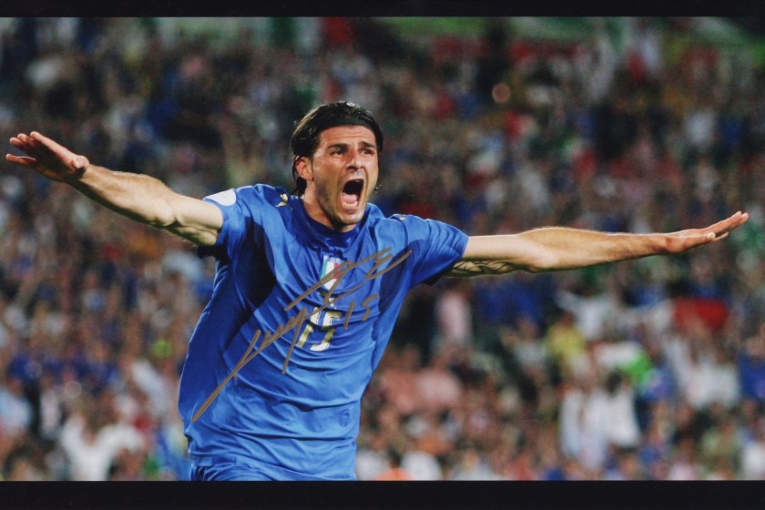 Photograph Signed By Vincenzo Iaquinta CharityStars