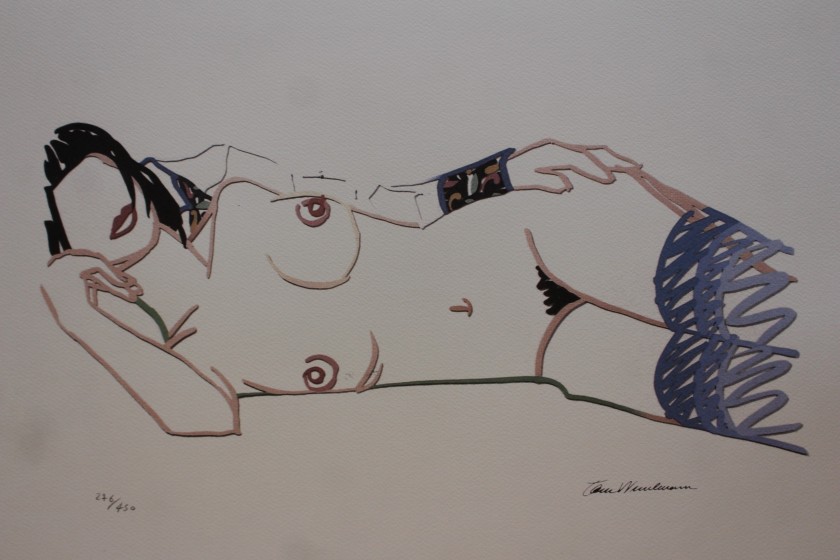 Monica Nude With Matisse By Tom Wesselmann CharityStars