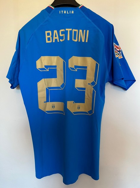 Bastoni S Match Shirt Germany Italy Charitystars