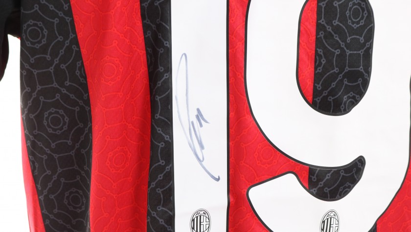 Maglia Ufficiale Theo Hernandez Milan Autografata Charitystars