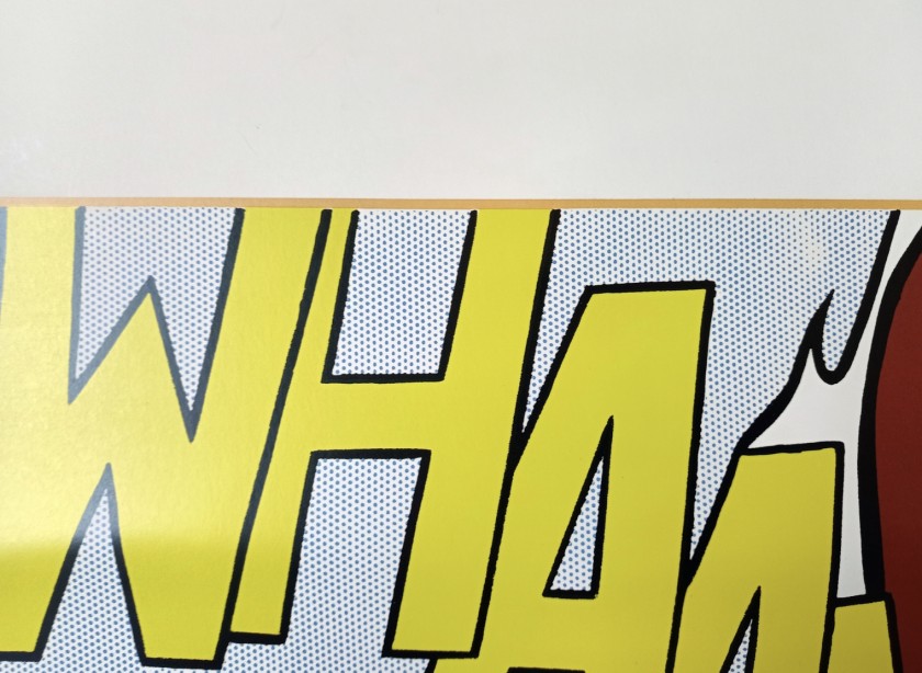 Due Poster Whaam Di Roy Lichtenstein Charitystars