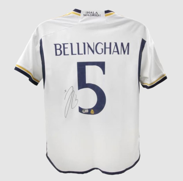 Maglia Firmata Da Jude Bellingham Del Real Madrid Charitystars