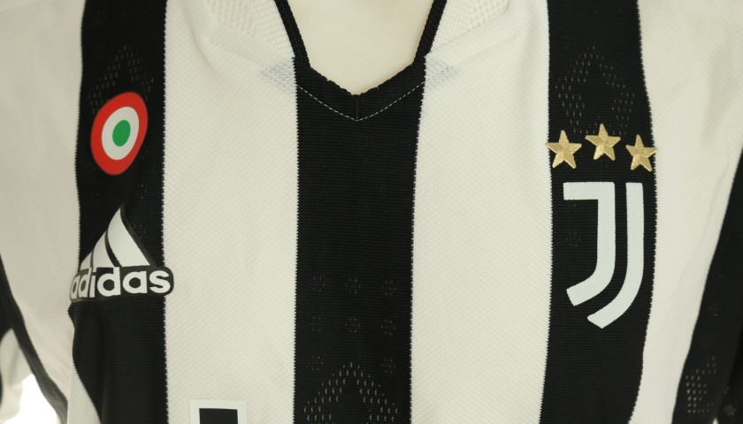 Vlahovic S Juventus Match Shirt Charitystars