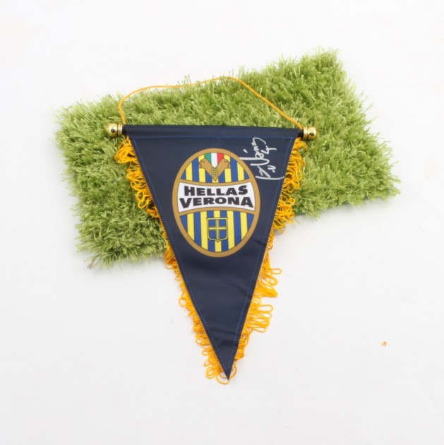 Official Hellas Pennant Signed By Rafa Marquez Charitystars