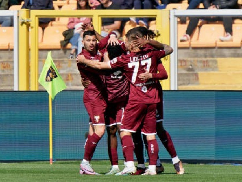 Vlasic S Match Issued Shirt Lecce Vs Torino 2023 Keep Racism Out