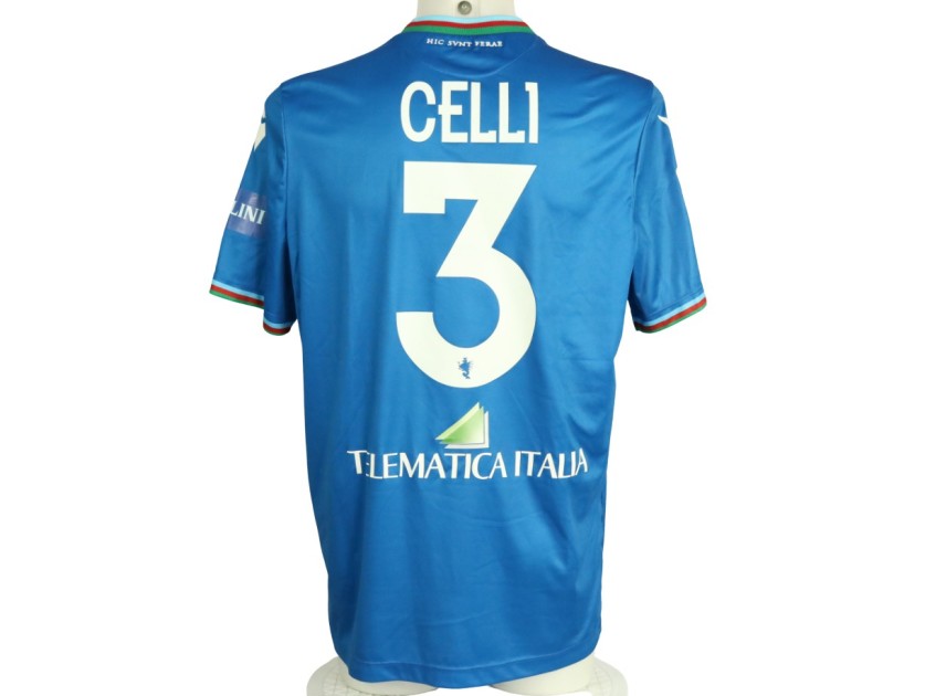 Celli Unwashed Shirt Spezia Vs Ternana Charitystars