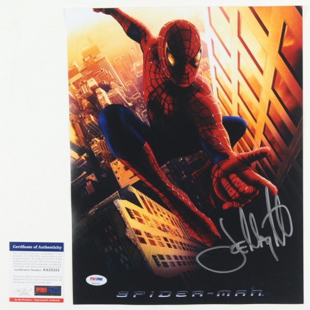 Joe Manganiello Signed Spiderman Photo Charitystars