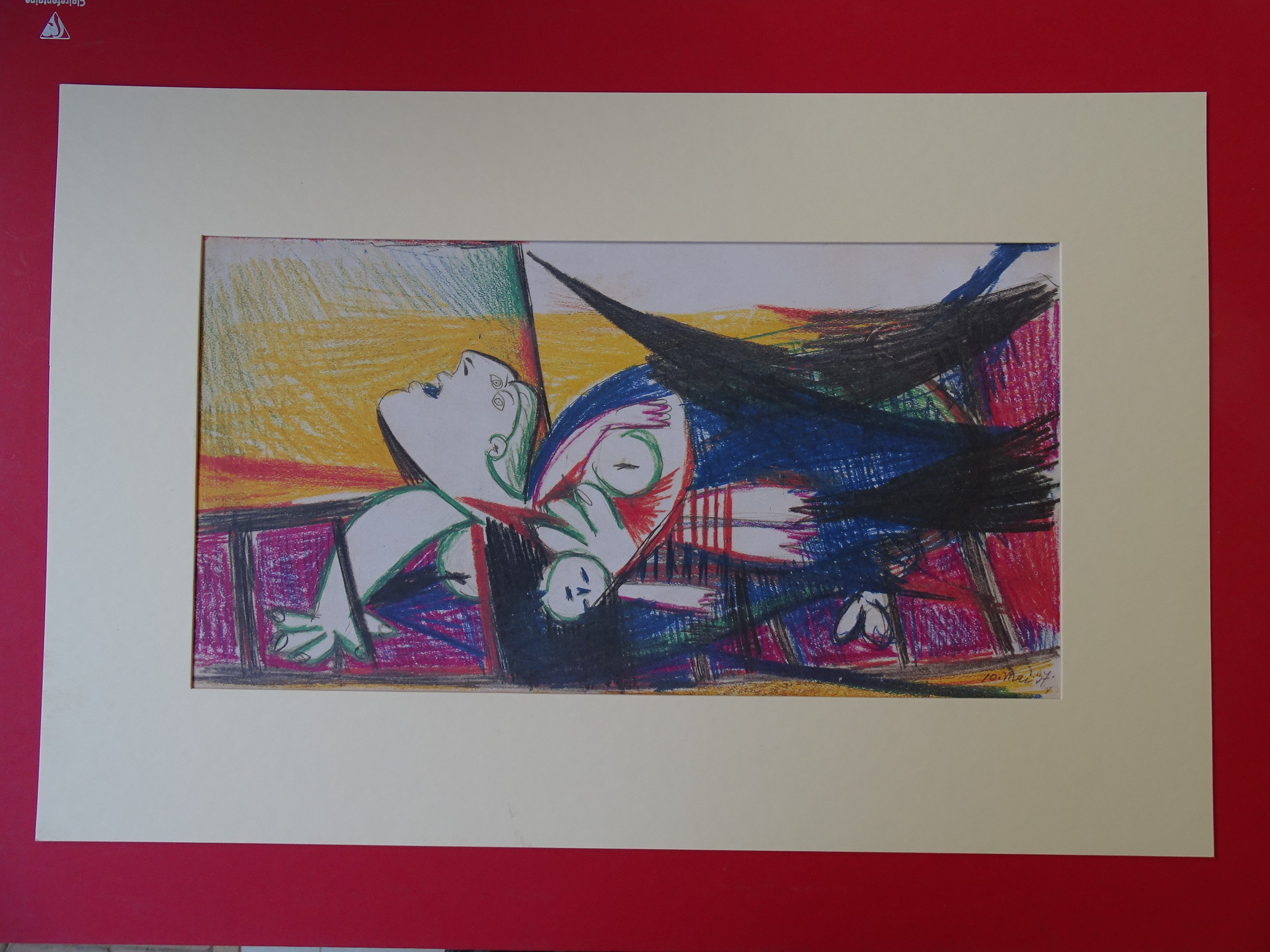 Guernica Sketch By Pablo Picasso Charitystars