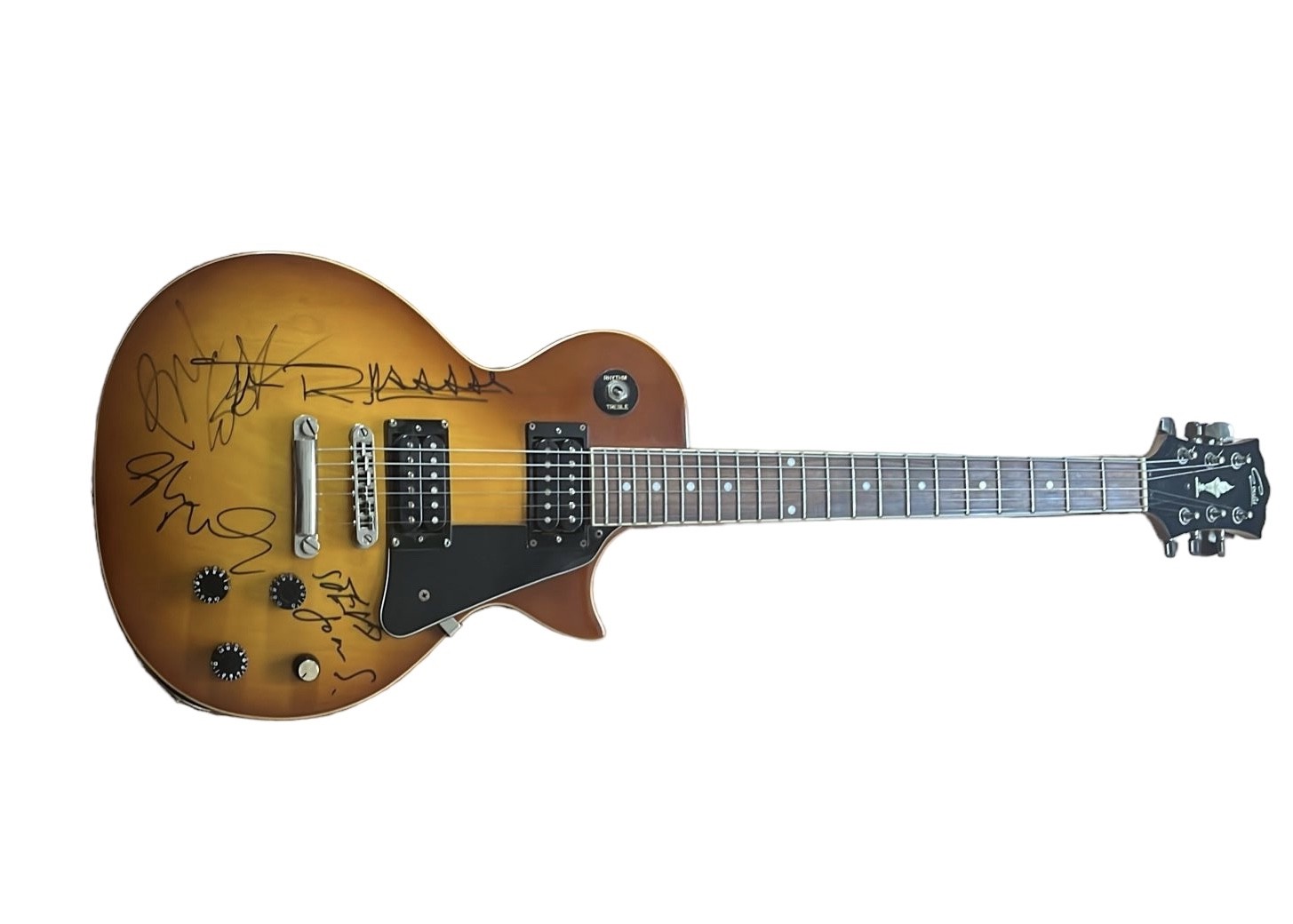 Sex Pistols Signed Les Paul Style Guitar CharityStars