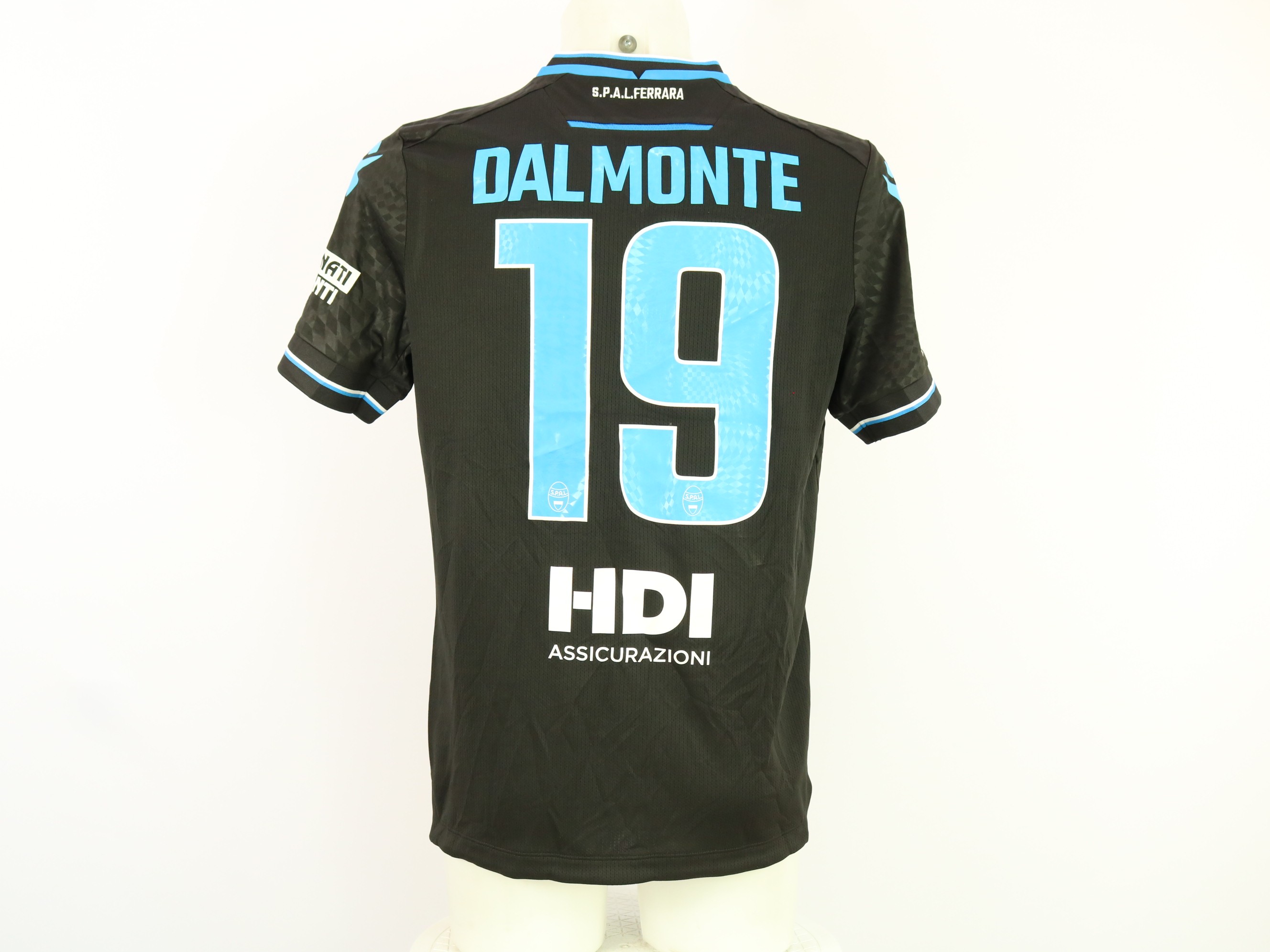 Dalmonte S Unwashed Shirt Olbia Vs Spal Charitystars