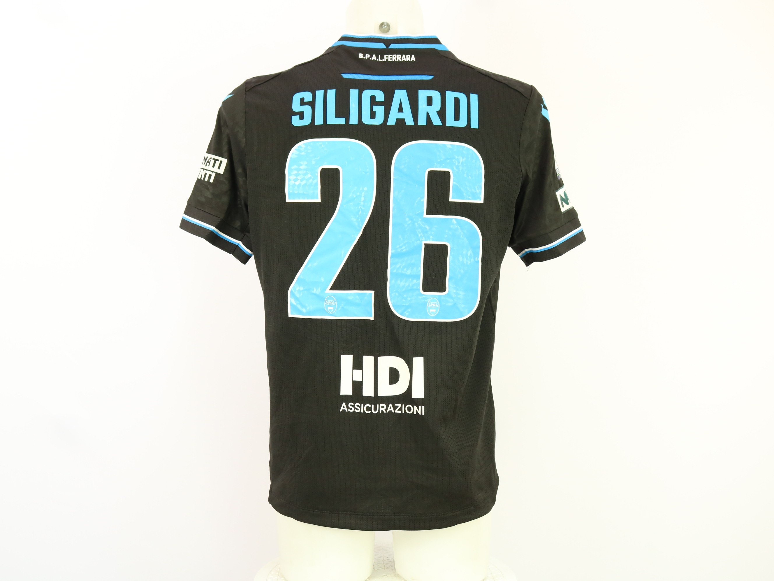 Siligardi S Unwashed Shirt Olbia Vs SPAL 2024 CharityStars