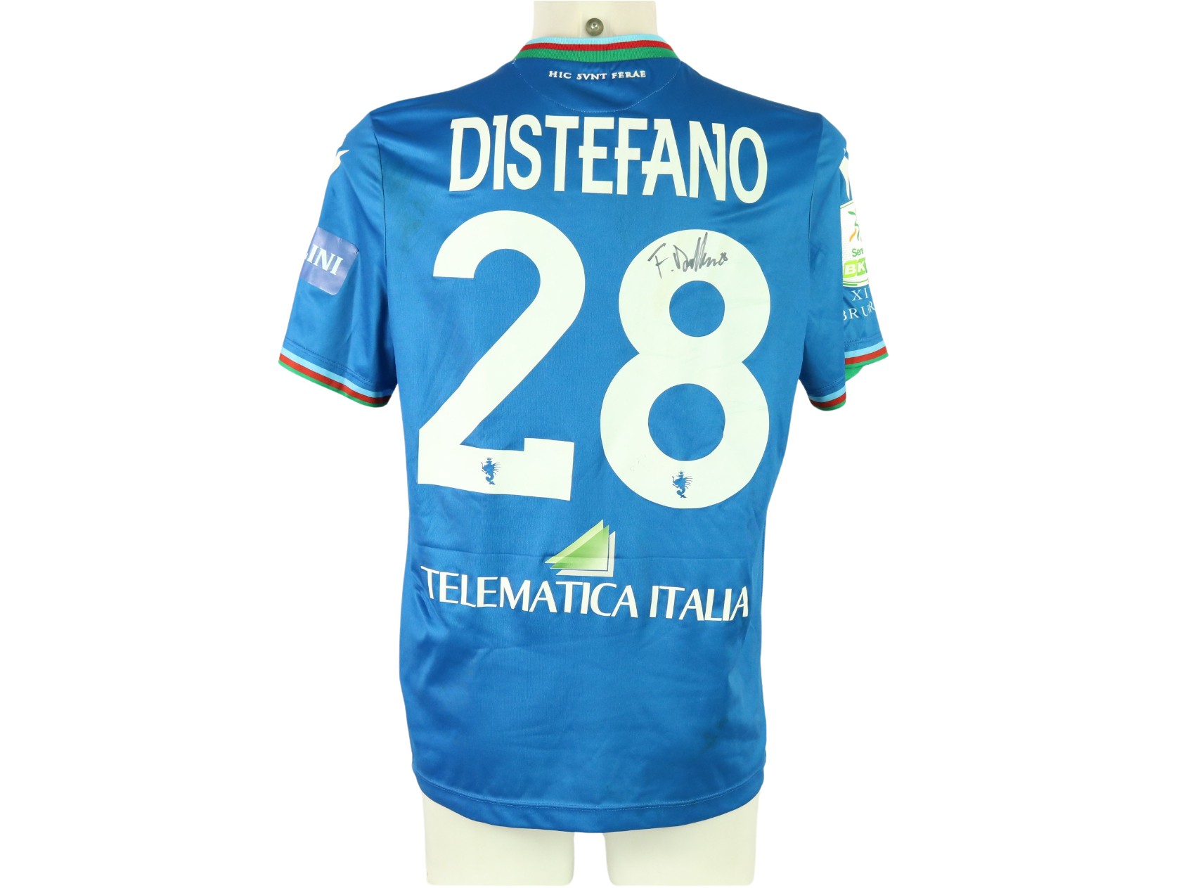 Distefano S Worn Signed Shirt Bari Vs Ternana 2024 CharityStars