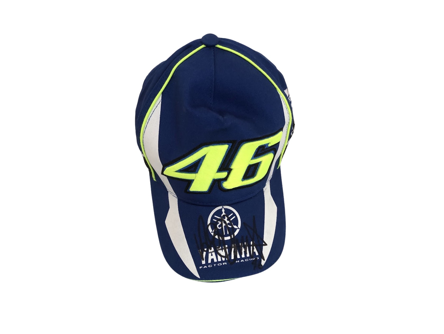 Valentino Rossi Official Yamaha Signed Cap Charitystars