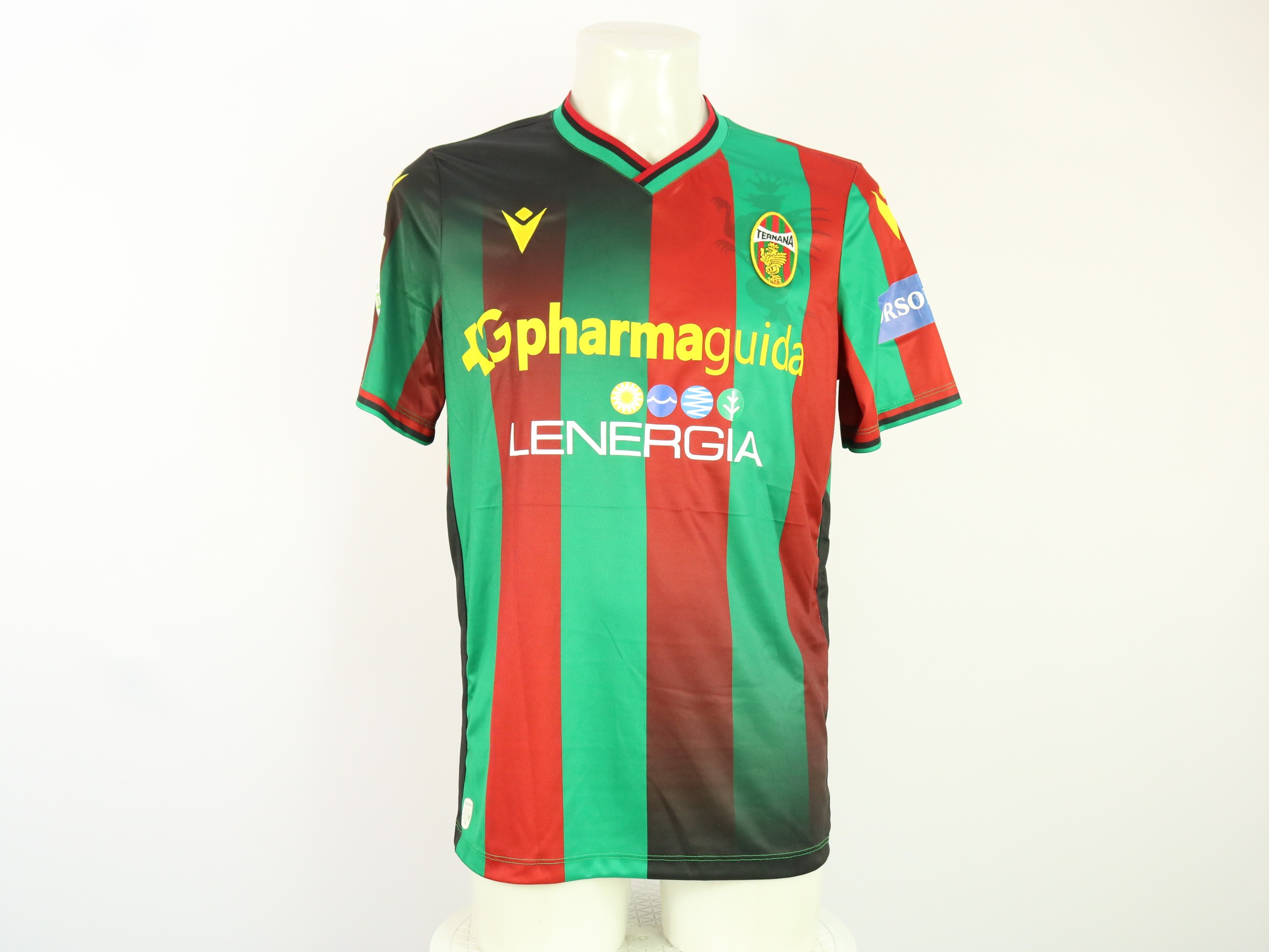 Lucchesi S Match Worn Unwashed Signed Shirt Ternana Vs Ascoli 2024