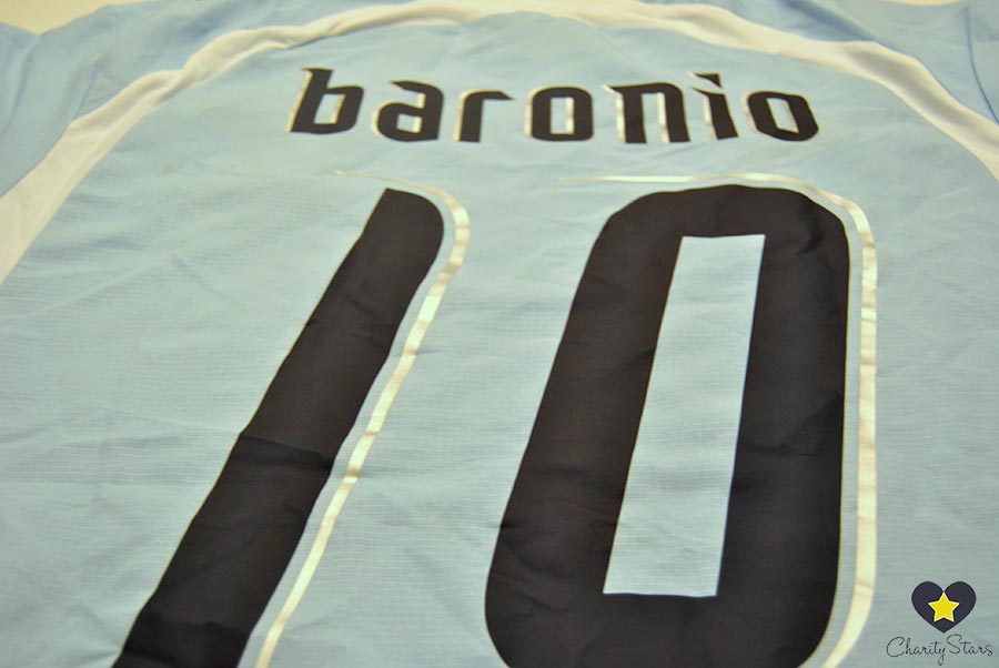 Baronio Lazio Matche Worn Shirt Charitystars