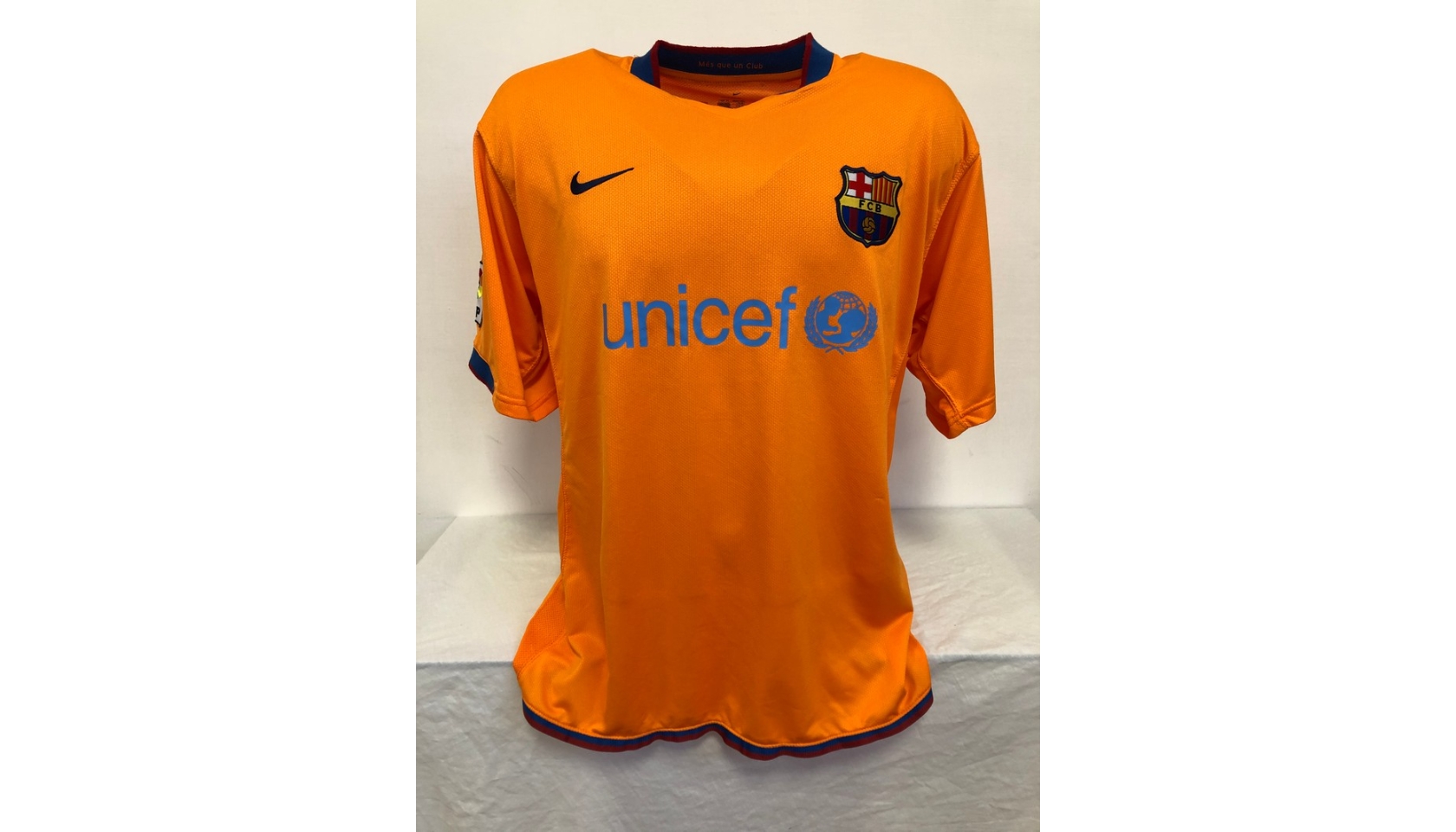 Xavi S Official Barcelona Signed Shirt 2006 07 CharityStars