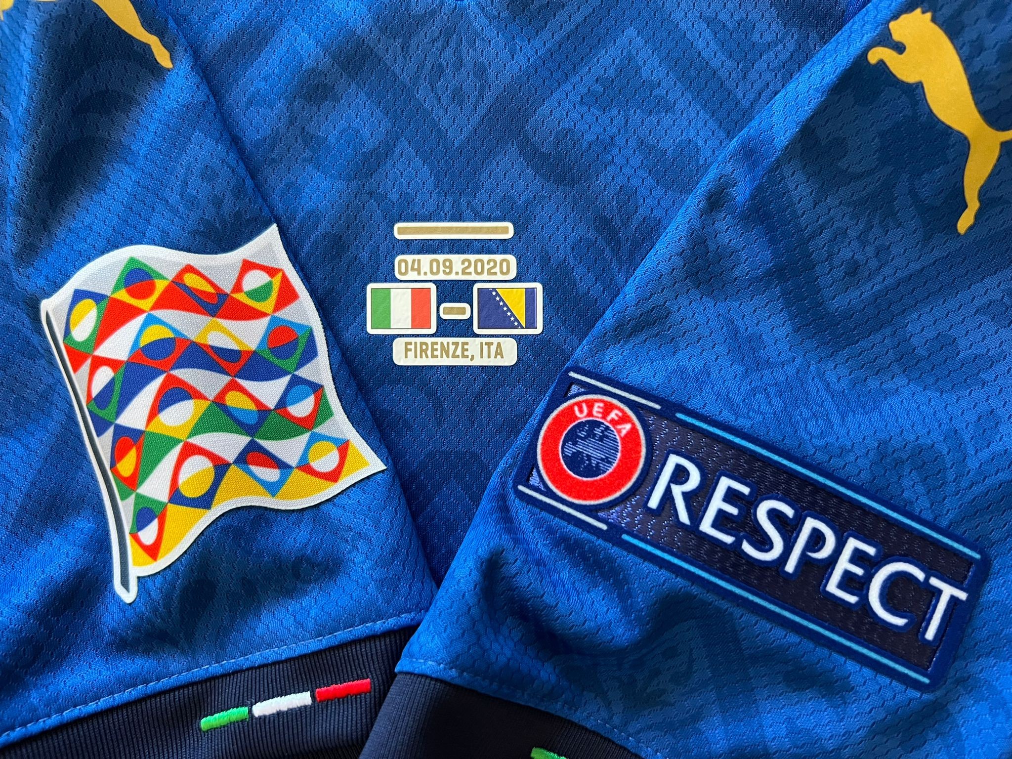 Insigne S Match Shirt Italy Bosnia Charitystars