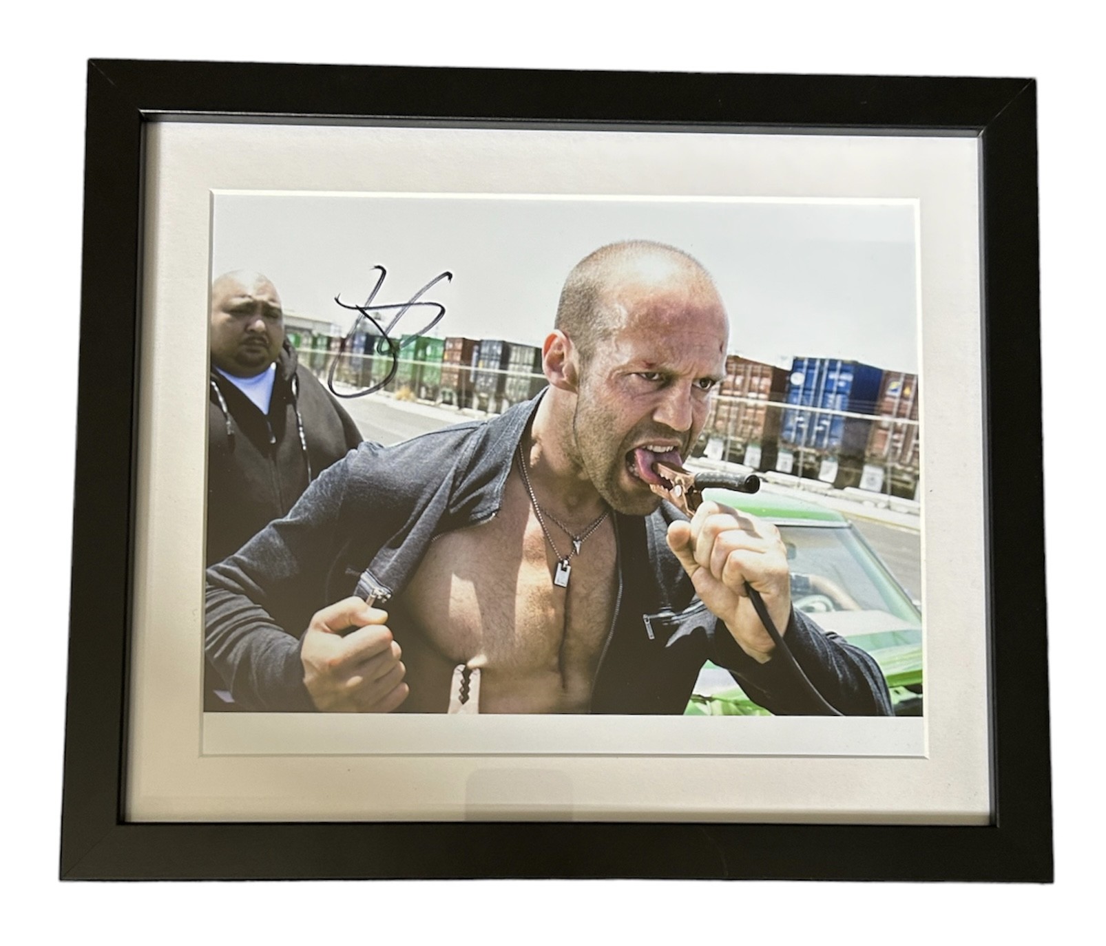 Jason Statham Signed And Framed Photograph Charitystars