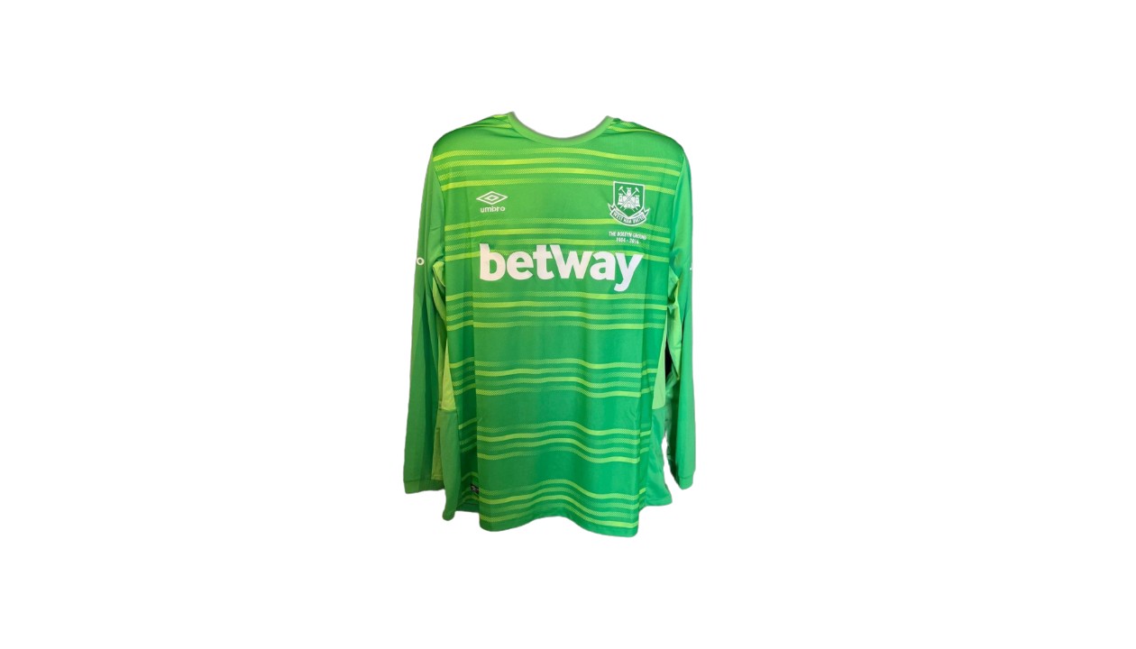 Maglia Ufficiale Lukasz Fabia Ski West Ham Autografata Charitystars