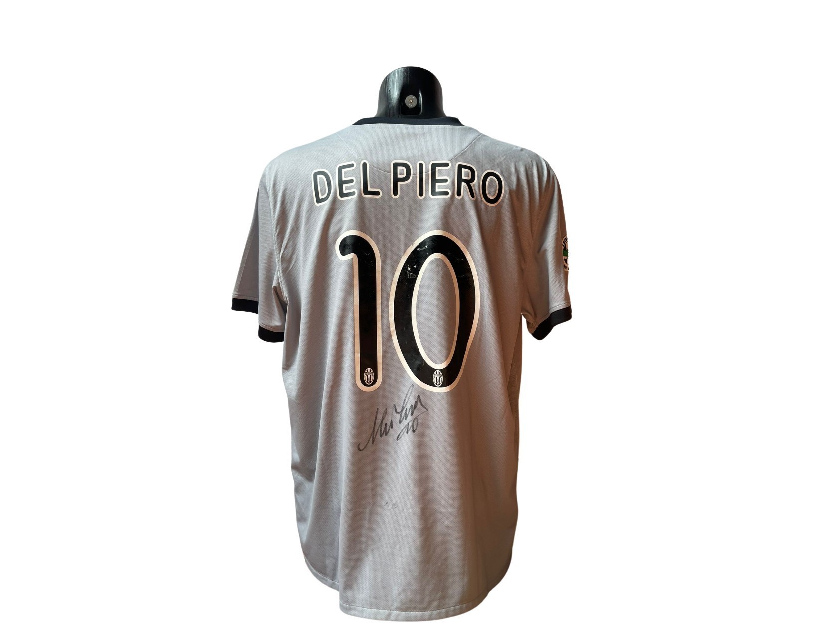Del Piero Official Juventus Shirt, 2009/10 - Signed with video