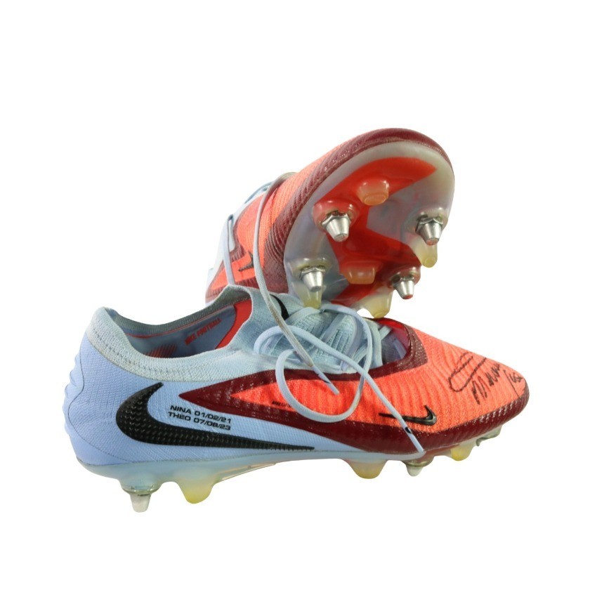 Lautaro Martinez's Inter Signed Match-Worn Football Shoes
