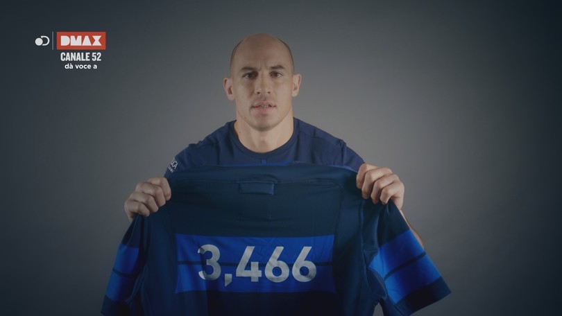 Special Sergio Parisse FIR Rugby Shirt - Signed by the Players
