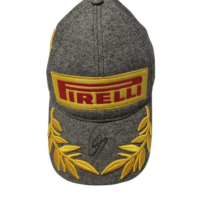 Pirelli Podium 1st Placei Cap, GP Silverstone 2024 - Signed by Lewis Hamilton 
