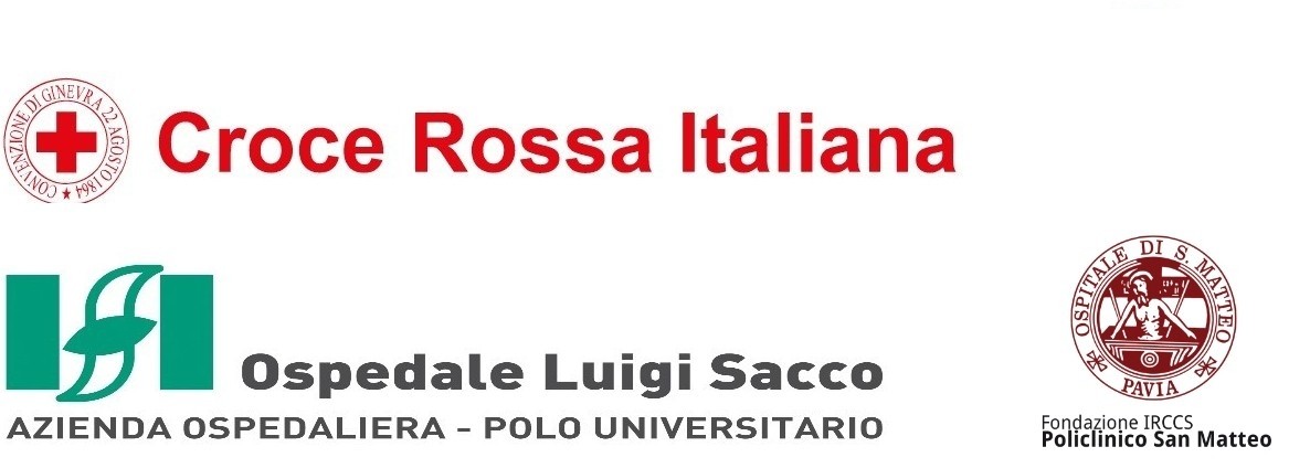 Croce Rossa Italiana, Ospedali Sacco, Spallanzani e San Matteo