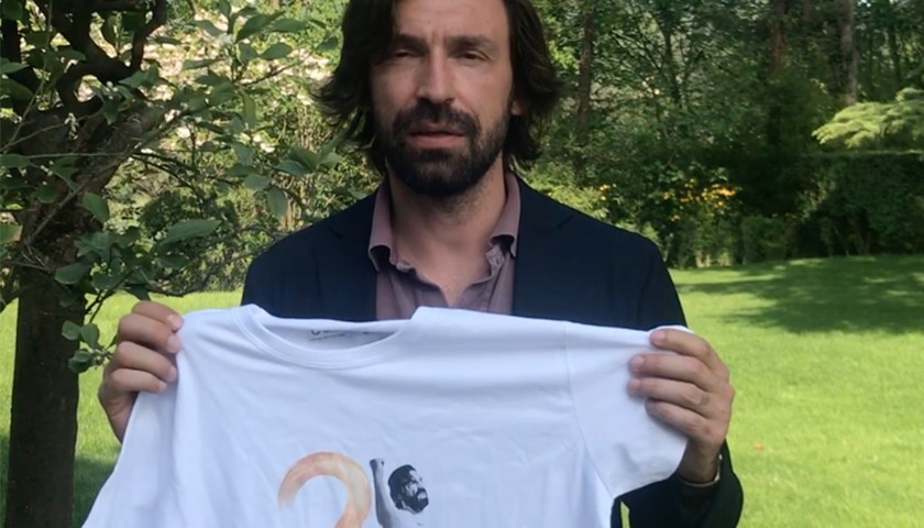 Take a selfie with Andrea Pirlo and get his shirt at his farewell to football match!