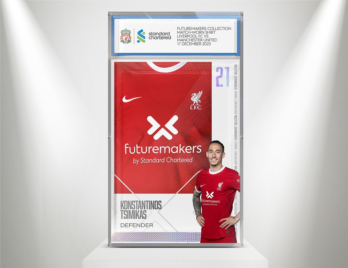 Kostas Tsimikas ‘Futuremakers x Liverpool FC’ Collection - Match-Worn Shirt