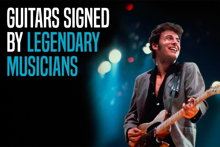 Guitars Signed by Legendary Musicians