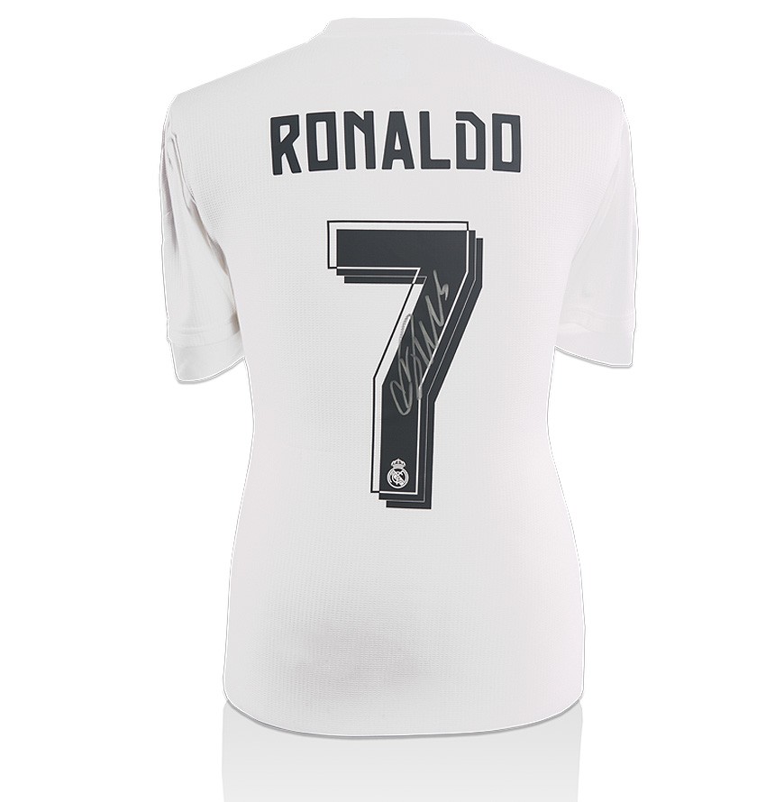 Signed Cristiano Ronaldo 2015/2016 Home Jersey