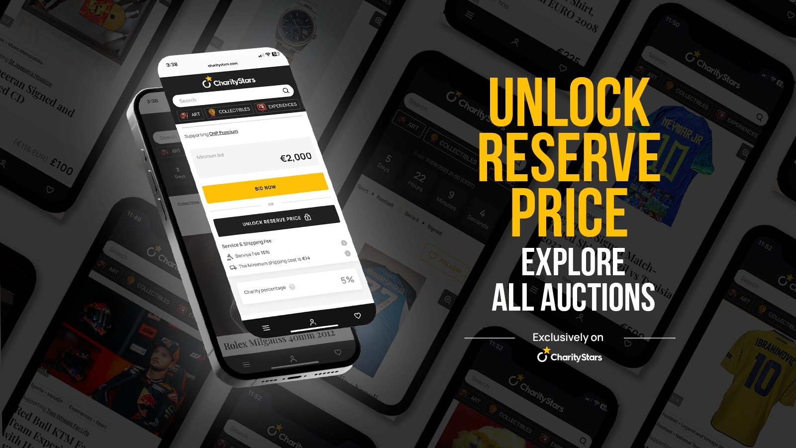 Unlock Reserve Price