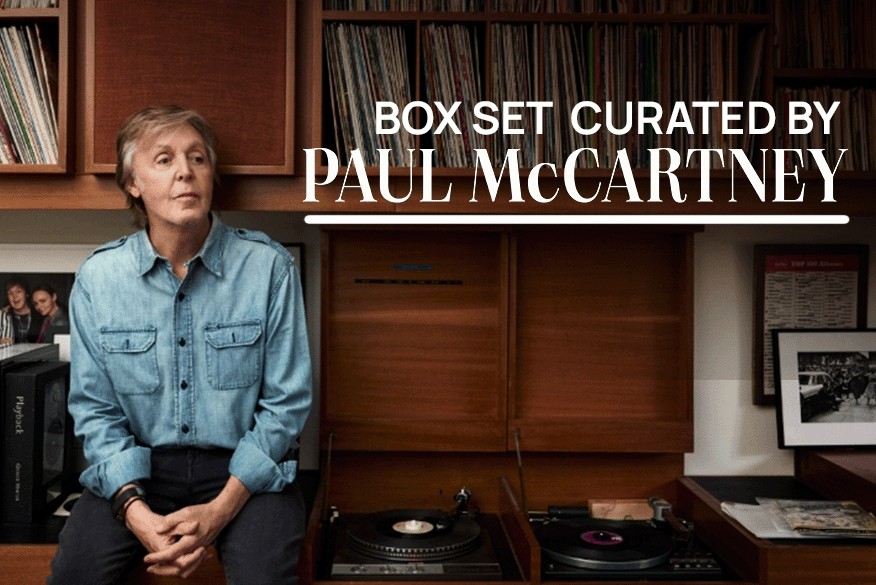Limited Edition Copy of The 7” Singles Box Set Personally Curated by Paul McCartney