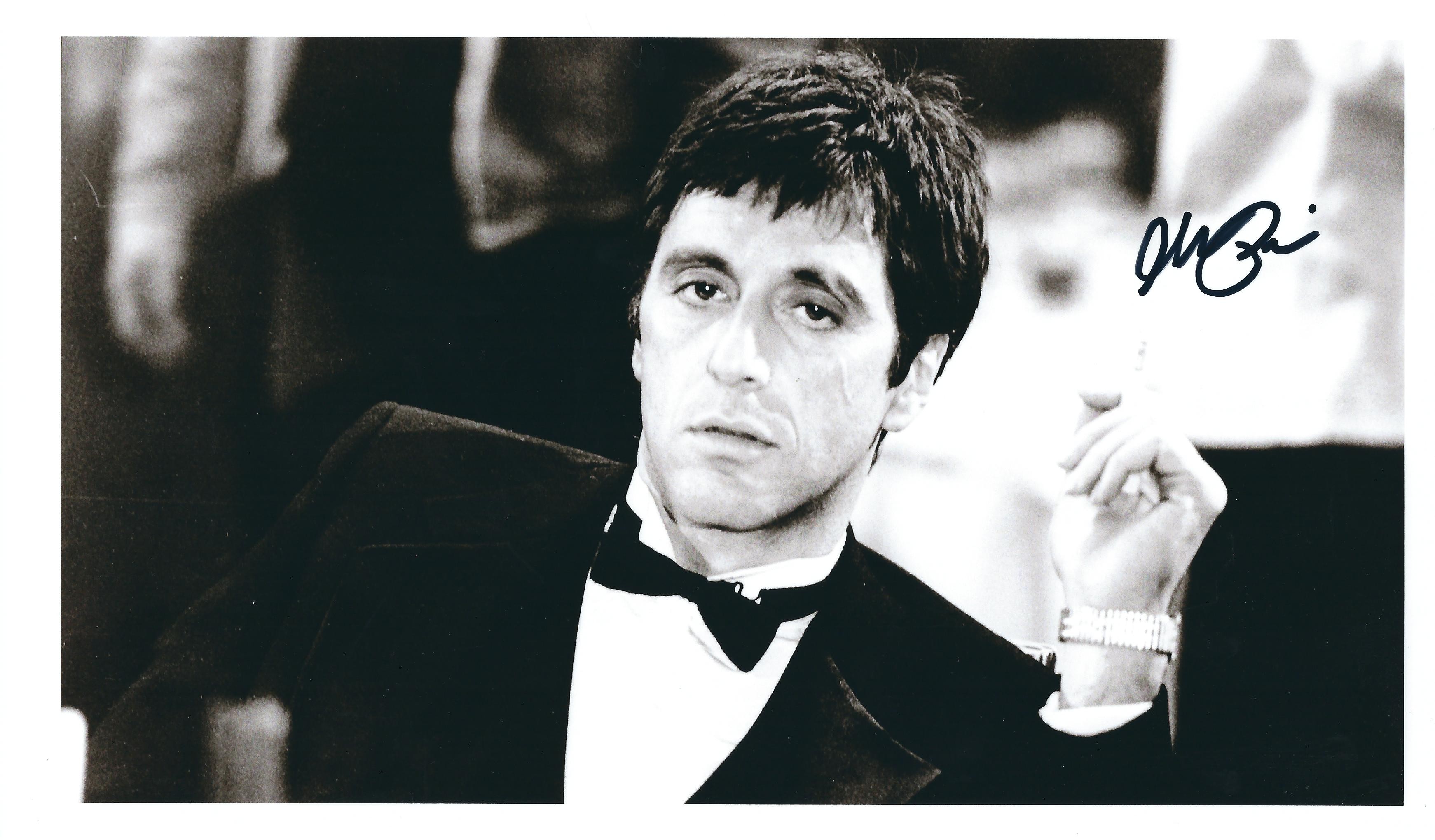 Signed photo by Al Pacino (Scarface) - CharityStars