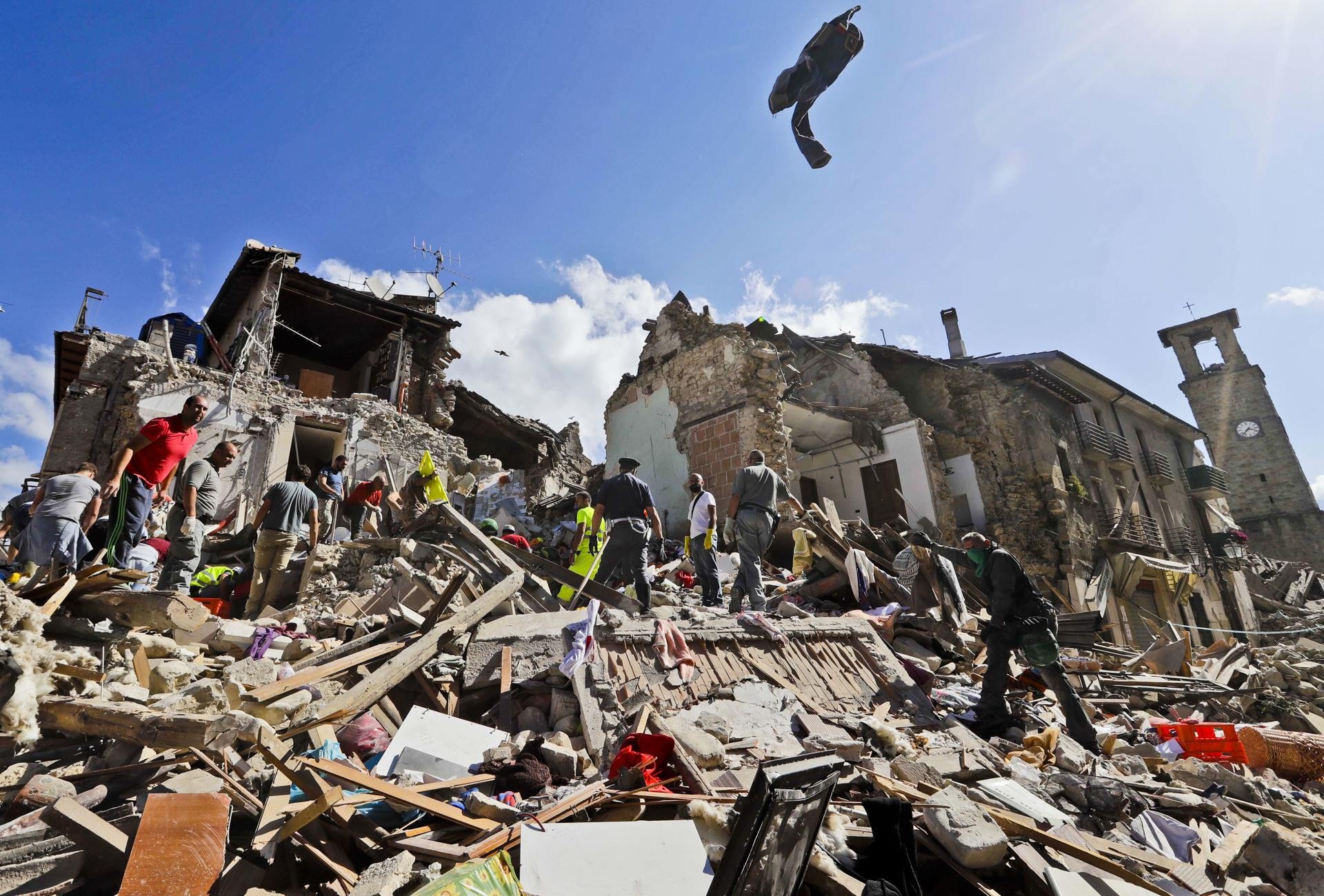 Italian Embassy Fundraising For Earthquake in Central Italy
