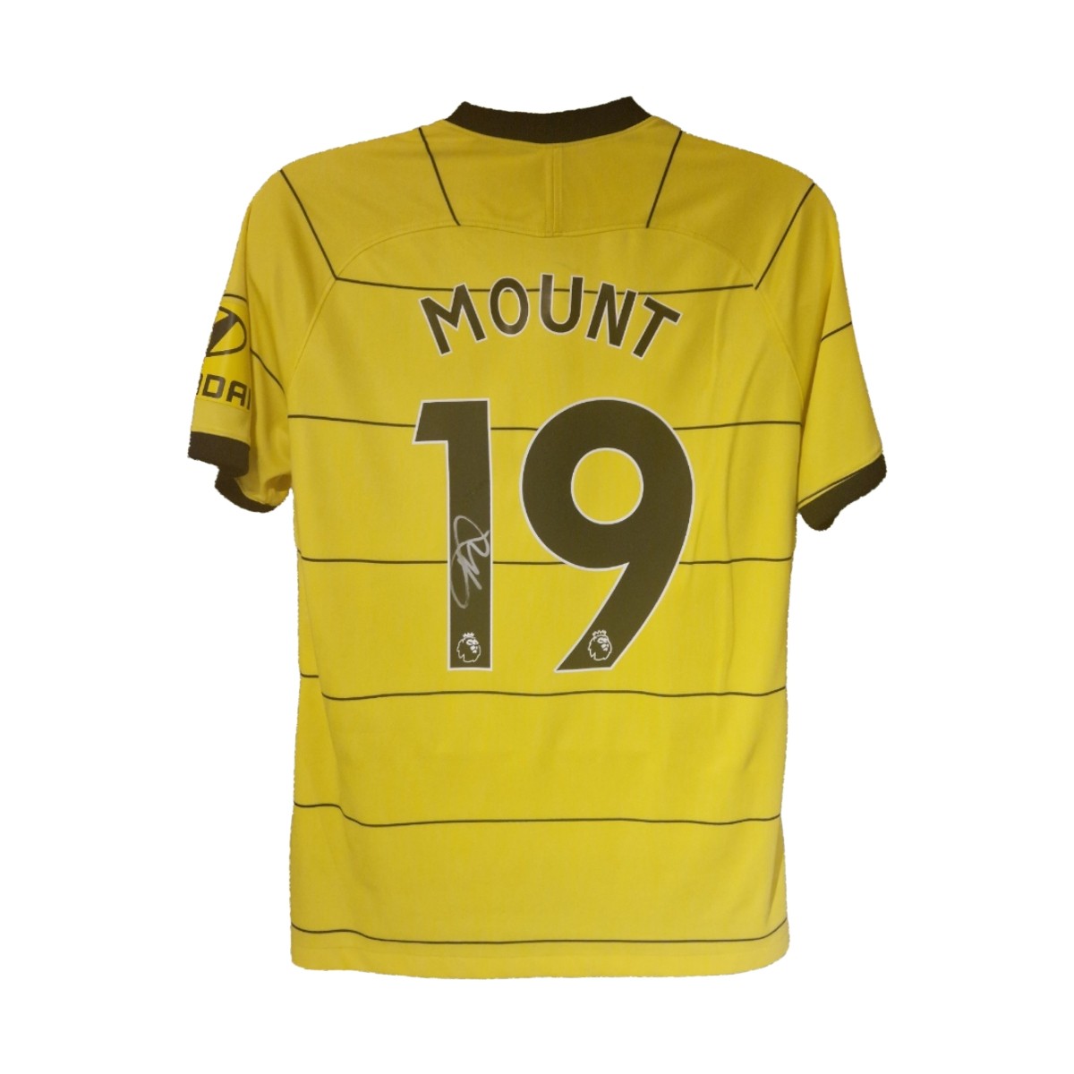 Mason Mount Signed Chelsea 2021-22 Official Away Football Shirt