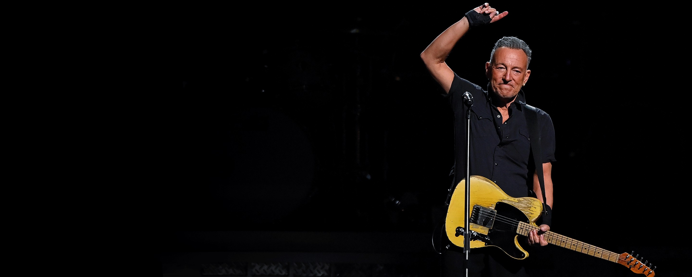 Bruce Springsteen Signed Acoustic Guitar
