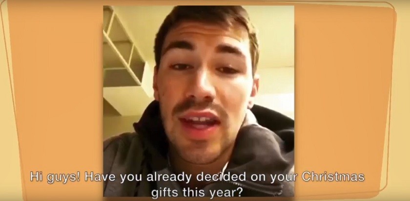 Personalized Christmas Wishes for You or a Friend from Milan's Romagnoli and Donnarumma