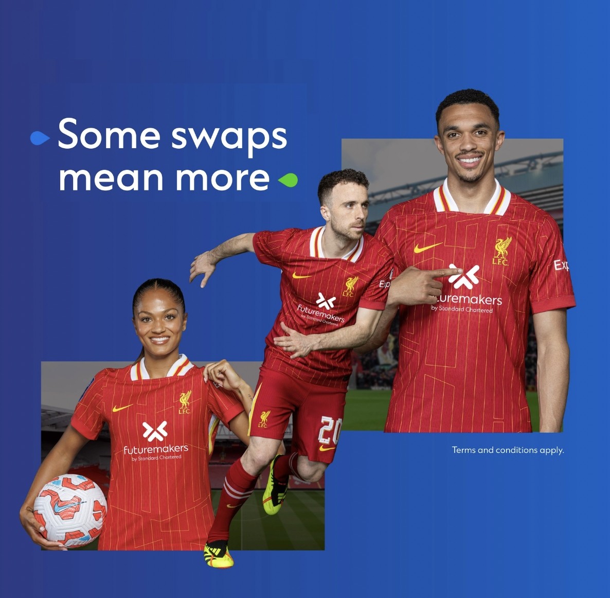 Win a Trent Alexander-Arnold 'Standard Chartered x Liverpool FC' Futuremakers 2024 Match-Worn Shirt