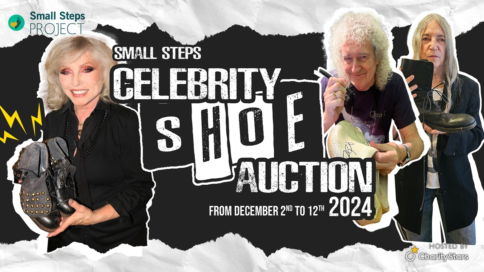 Small Steps Celebrity Shoe Auction 2024