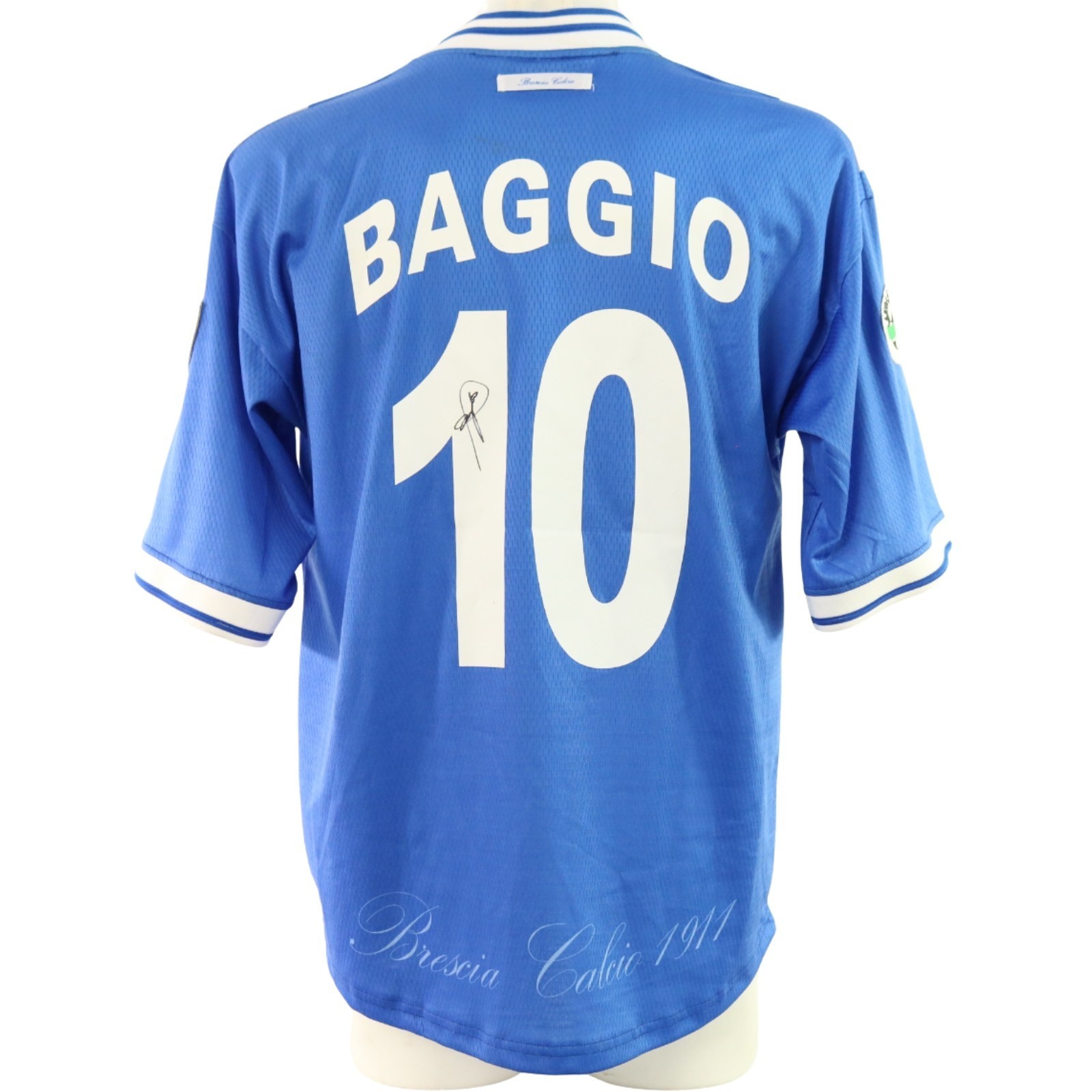 R - Baggio's Brescia Signed Match-Issued Shirt, 2000/01 - CharityStars